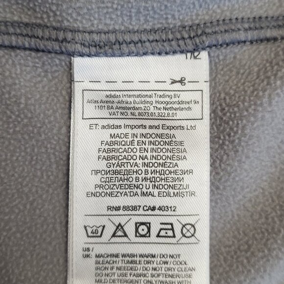 Adidas ~ Sz M ~ Full Zip ~ Climawarm Hoodie ~ NWOT - Picture 9 of 9